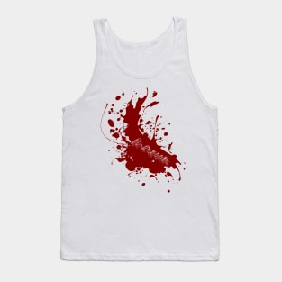 Maroon - wine splash inspired by Taylor Swift Midnights Tank Top